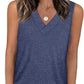 🔥BUY 3 PAY 2 (CODE: LUCKY)🔥Women's Sleeveless V-Neck Slimming Loose Fit Casual Tank Top T-Shirt