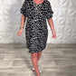 💃Last Day Promotion-49% OFF🎉Women's Casual Printed Crew Neck Dress