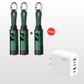 ⏳LAST DAY SALE ONLY ￡7.99!!🔥🔌 4-in-1 Charging Cable with Digital Display & Keychain – Fast-Charging, Kink-Resistant & Compact