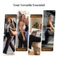 💗LAST DAY SPECIAL SALE 50% OFF👖Women's Plain Loose Wide Leg High Waist Sporty Straight Leg Pants with Pockets✨-Comfortable Daily Wear