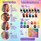 ⏳LAST DAY SALE 70% OFF!!🌈12-Color Temporary Hair Chalk Applicator Set🌈 |✅No Bleach, No Stain |