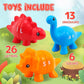 🧠🦕Matching Dinos – 26-Piece ABC Dinosaur Alphabet Learning Set for Toddlers