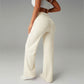 💗LAST DAY SPECIAL SALE 50% OFF👖Women's Plain Loose Wide Leg High Waist Sporty Straight Leg Pants with Pockets✨-Comfortable Daily Wear