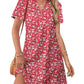 ⏰💃2026 Hot Sale 50% OFF🌸Women's Casual V Neck Vacation Midi Dress With Pockets
