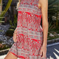 🔥Hot Sale 50% OFF💝✨Summer Casual Floral Sundress Boho Tank Dress With Pockets