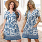 ⏰💃2026 Hot Sale 50% OFF🌸Women's Casual V Neck Vacation Midi Dress With Pockets