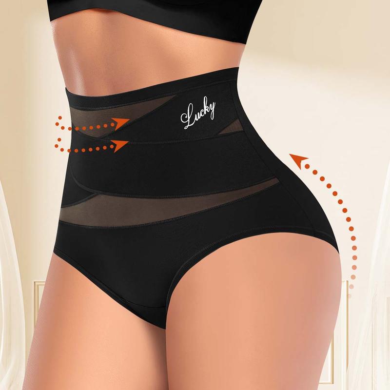 🌸Last Day-Buy 1 Get 3 Packs✨Plus-Size High-Waist Cross Tummy Control Panties👖