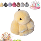 🎁Easter Best Gift  70% Off💥🐰Easter Cute Bunny Plush Keychain - Iron Box Gift Option, 🎁Easter Sweet Surprise