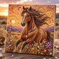 ⏳LAST DAY SALE ONLY ￡7.99!🔥Highland Cow Pearl Art Kit – Sparkling 3D DIY Decor Set