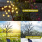 🎁LAST DAY 49% OFF✨Outdoor Waterproof Cherry Blossom  Multicolor Solar Garden Lights🎉