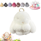 🎁Easter Best Gift  70% Off💥🐰Easter Cute Bunny Plush Keychain - Iron Box Gift Option, 🎁Easter Sweet Surprise