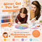 ⏰LAST DAY SALE ONLY ￡6.99!!✨50K+ SOLD!🎁Glitter Gel Pen Set
