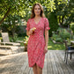 🌷2026 Summer Hot Sale 50% OFF🍃Women's floral v-neck printed dress