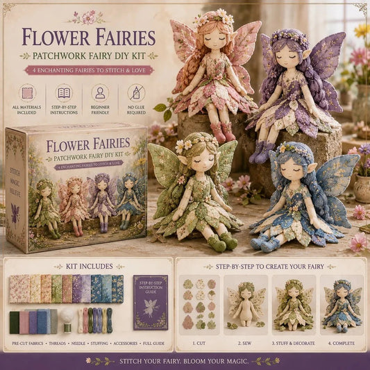 🔥LAST DAY 50% OFF🧵Fairy Patchwork DIY Collection