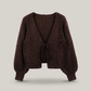 🍂Last Day Promotion 70% OFF💗Women's Solid Basic Loose-Fit Drop Shoulder Long Sleeve Cardigan
