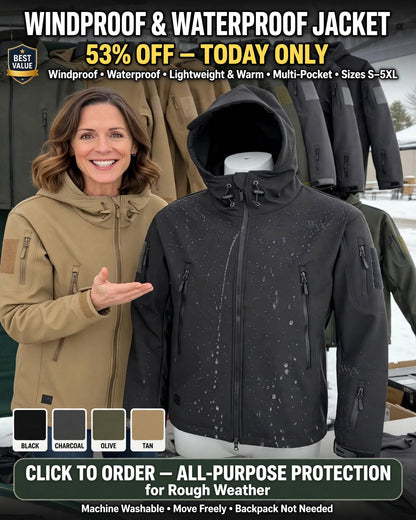 🔥LAST DAY SALE 50% OFF💥Men's Waterproof Insulated Outdoor Jacket🌧️Built for Wind & Rain