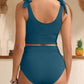 💥Last Day Special Sale 49% OFF🩱Bow Knot High-Waist Tummy Control Tankini