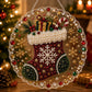 🎄Christmas Pearl Diamond Art Hanging Ornament Kit | Resistant Non-Fading Pearl Beads DIY Handmade Holiday Hanging Decor 🎅💎