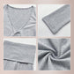 🔥2026 New Year Big Sale 50% OFF!!⚡50K+ SOLD!💕Slim-Fit V-Neck Crop Top & Pants Set