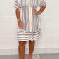 💖LAST DAY SALE 49% OFF💖Ethnic Style Casual Printed V-neck Dress