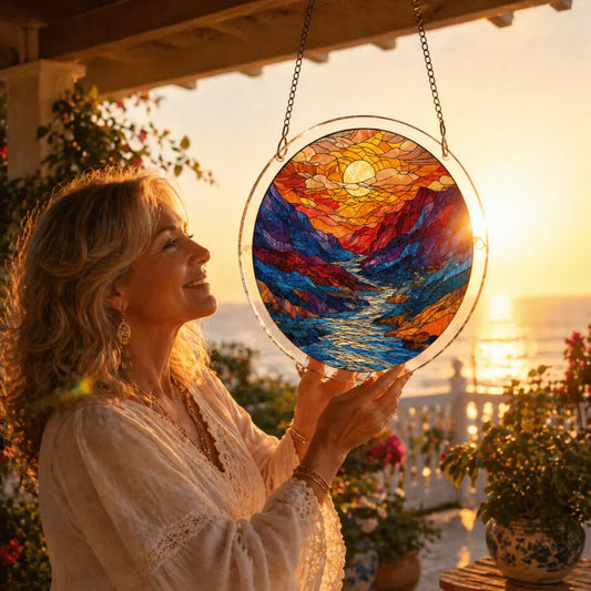 🔥LAST DAY SPECIAL PRICE: ONLY ￡10.99!! ☀️🛍️Acrylic Jigsaw Puzzle Suncatcher 80 Pieces