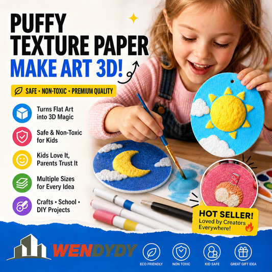 🎨Christmas Hot Sale 50% OFF✨Magic Fluffy Pigments, Pigment Paper, DIY Paintbrushes