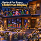 🎄Christmas Sale 55% OFF! 💡Smart RGB Pixel LED Curtain Lights –Transform Your Space with App Control, Music Sync & Custom Light Effects ✨