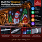 🎄Christmas Sale 55% OFF! 💡Smart RGB Pixel LED Curtain Lights –Transform Your Space with App Control, Music Sync & Custom Light Effects ✨