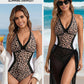 🔥HOT SALE 50% OFF👙Color Block Tummy Control One-Piece Swimsuit