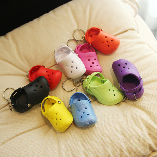 🔥BUY 1 GET 1 FREE✨(2PCS🎁)Mini Crocs Shoe Keychain