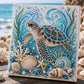 🌊LAST DAY SALE: Only £7.99🌊✨Ocean Theme Pearl Art DIY Kit – Relaxing DIY Craft to Create Stunning Coastal Artwork