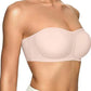 ⛱️Last Day Special Price ￡8.88!💞Women's Strapless Bras Push Up Bandeau Bra Non Slip Seamless Wireless Supportive Padded Bra