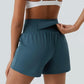 ✨️2025 Hot Sales 49% OFF✨️High Waisted 2-in-1 Yoga Shorts & Side Pockets