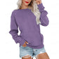 💖2026 Autumn’s Sale 70% OFF✨🍂Women's Crewneck Hoodless Sweatshirt With Kangaroo Pocket Longsleeve Oversized Pullover