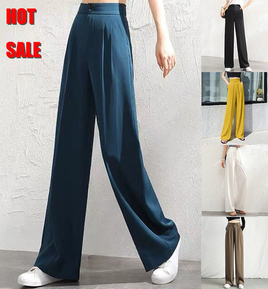 🔥Summer Sale 49% Off💝Women's Casual Wide-Leg Trousers💞💞