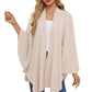 Women's Elegant Shawl Wraps Soft Open Front Poncho Sweater(Buy 2 Free Shipping)