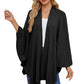 Women's Elegant Shawl Wraps Soft Open Front Poncho Sweater(Buy 2 Free Shipping)