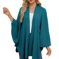 Women's Elegant Shawl Wraps Soft Open Front Poncho Sweater(Buy 2 Free Shipping)