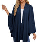 Women's Elegant Shawl Wraps Soft Open Front Poncho Sweater(Buy 2 Free Shipping)