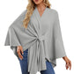 Women's Elegant Shawl Wraps Soft Open Front Poncho Sweater(Buy 2 Free Shipping)