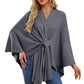 Women's Elegant Shawl Wraps Soft Open Front Poncho Sweater(Buy 2 Free Shipping)