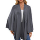 Women's Elegant Shawl Wraps Soft Open Front Poncho Sweater(Buy 2 Free Shipping)