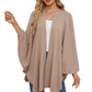 Women's Elegant Shawl Wraps Soft Open Front Poncho Sweater(Buy 2 Free Shipping)