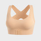 ⏳LAST DAY SALE ONLY 8.99!!👍✨Cross Back Front Closure Wireless Posture Support Bra– All-Day Comfort, Breathable & Summer-Ready 💕