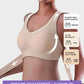 ⏳LAST DAY SALE ONLY 8.99!!👍✨Cross Back Front Closure Wireless Posture Support Bra– All-Day Comfort, Breathable & Summer-Ready 💕