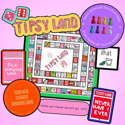 🎄Early Christmas Sale 49% OFF🎁Party Board Game - Fun Drinking Game for Friends