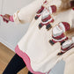 🎅Xmas Hot Sales - 49% OFF😍Women's Skating Santa Sequin Pullover