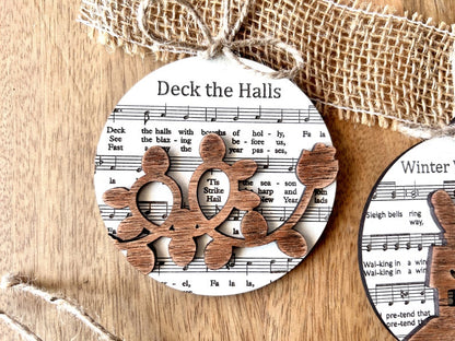 🔥Hot Sale 49% Off🎅Music Sheet Christmas Ornament