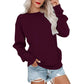 💖2026 Autumn’s Sale 70% OFF✨🍂Women's Crewneck Hoodless Sweatshirt With Kangaroo Pocket Longsleeve Oversized Pullover