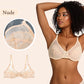 🏆 LIMITED-TIME 50% OFF! 💐Minimal lace bra with full coverage